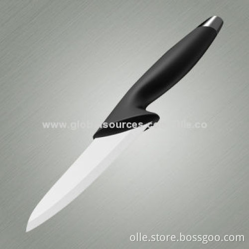 6" -inch Chongqing OLLE Ceramic Knife with Chrome-plated End Handle
